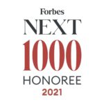 Forbes Next 1000 Honoree 2021 Logo